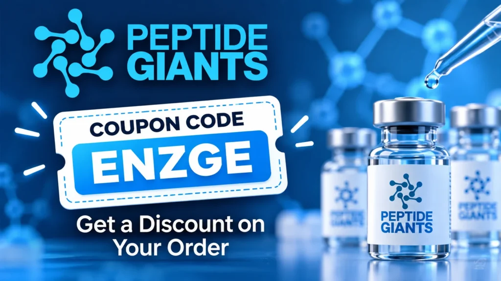 Peptide Giants Coupon Code: ENZGE